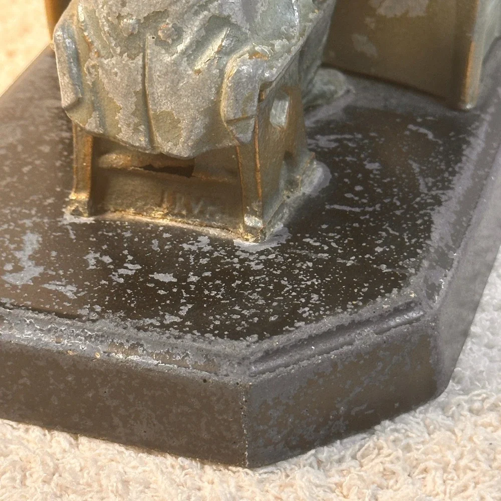 J.B. Hirsch Beethoven‎ Bookend, 1932, Signed